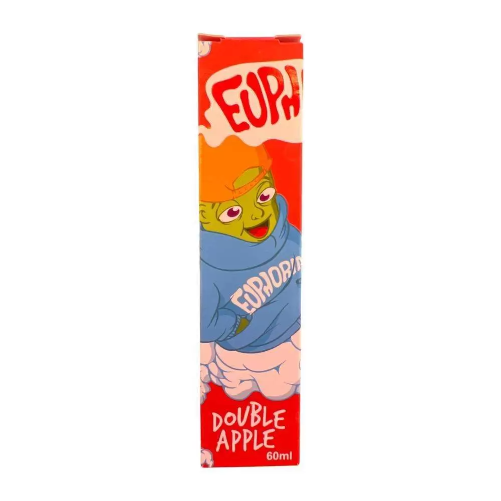 Euphoria double apple By Al Areesh Vape E-Liquid Flavors 60ML