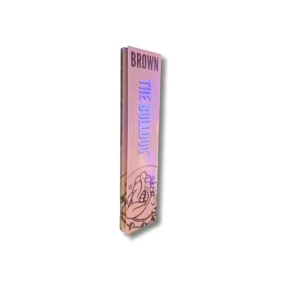 THE BULLDOG Brown King Size Slim Unbleached Rolling Paper (33