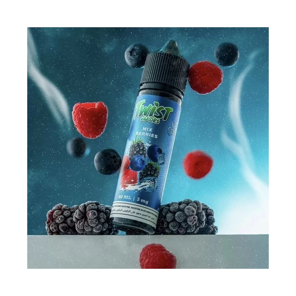 Mix Berries Ice Series By Twist Vapors E-Liquid Flavors 50ML