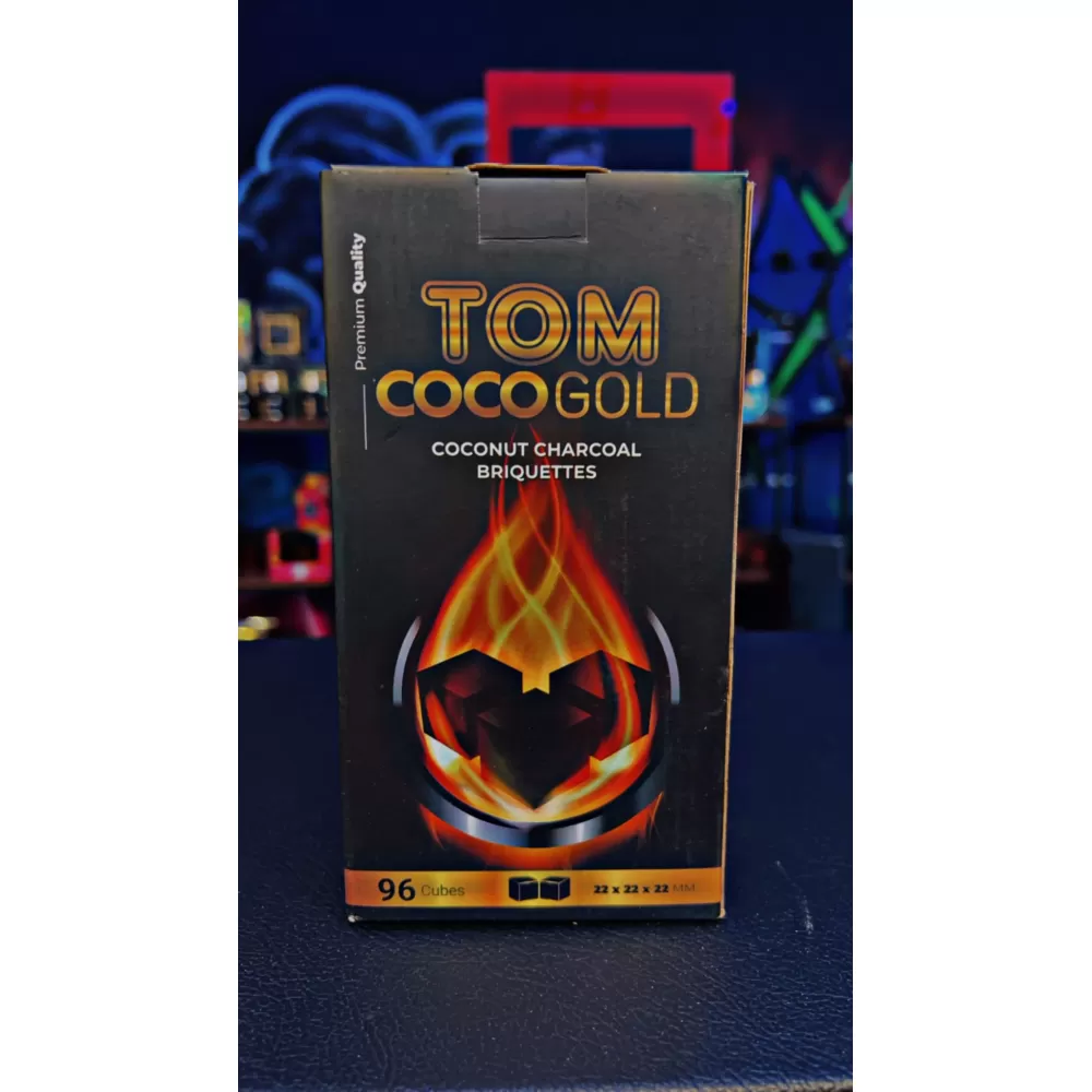 Tom Cocogold Coconut Charcoal For Shisha