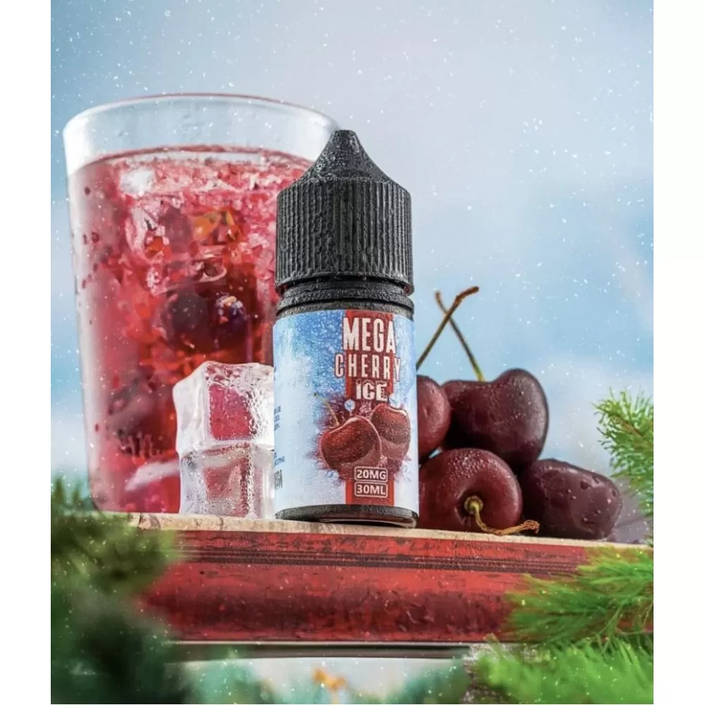 Mega Cherry ice By Grand E-Liquid Flavors 30ML