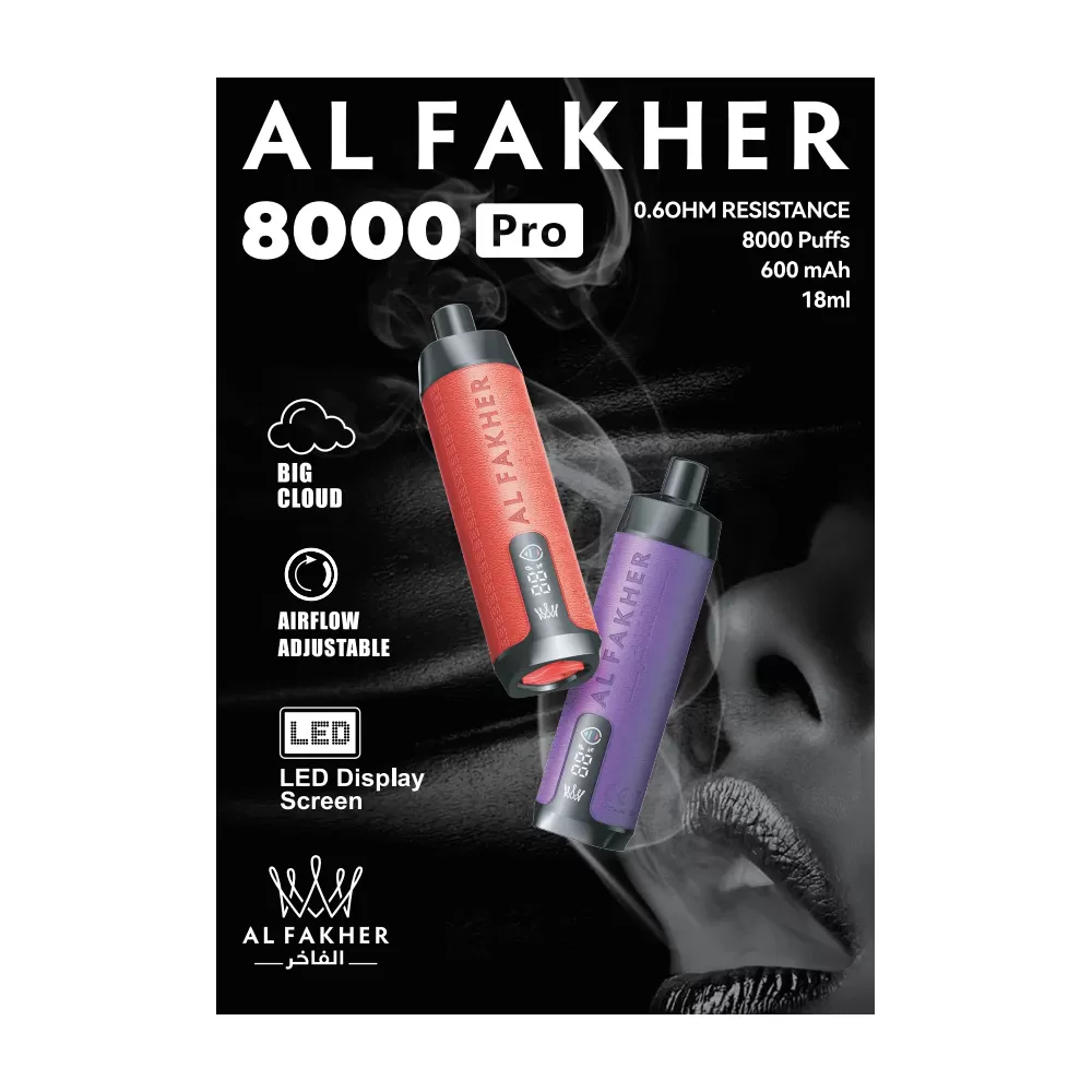 AL FAKHER Crown Bar 8000 PRO