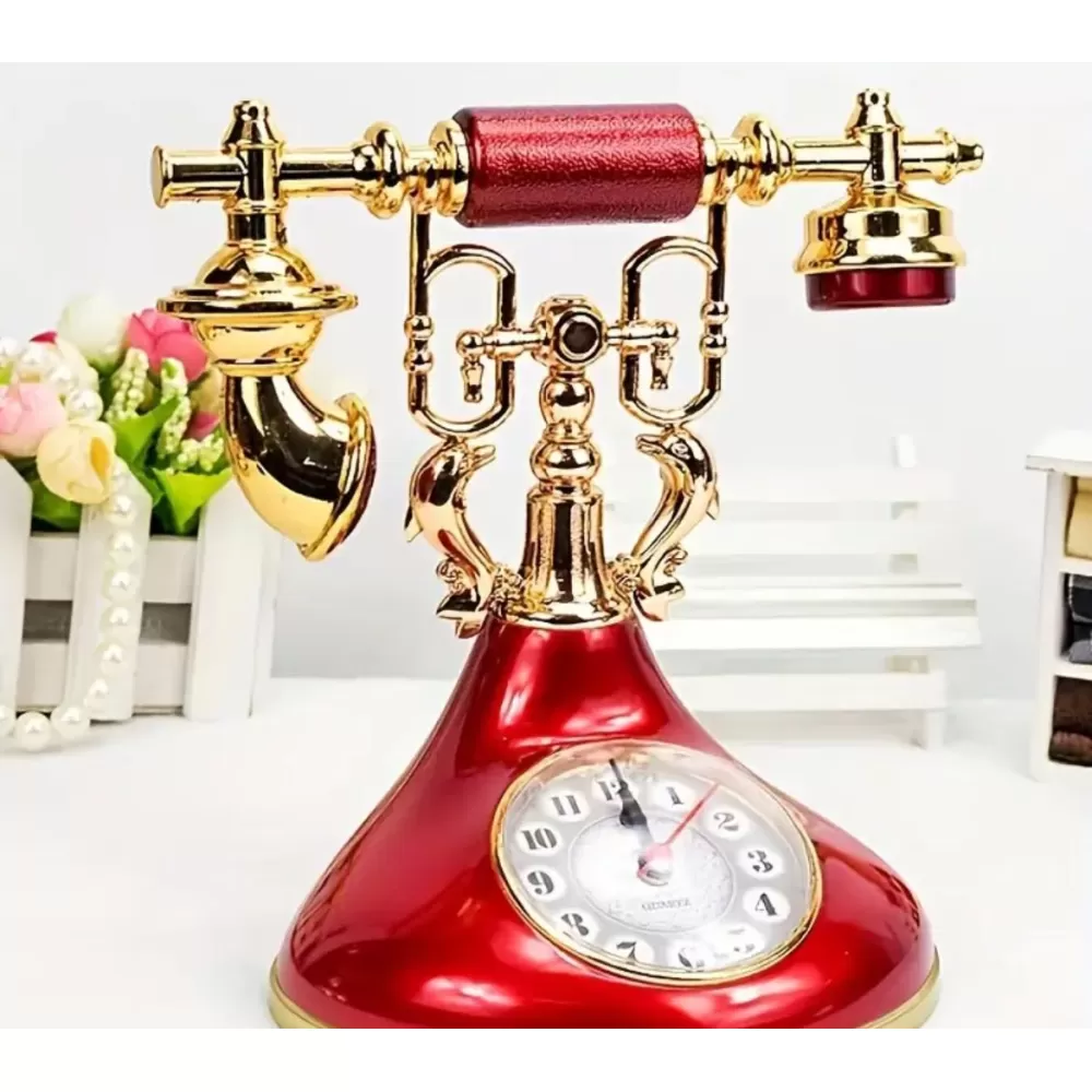 Retro telephone style alarm clock