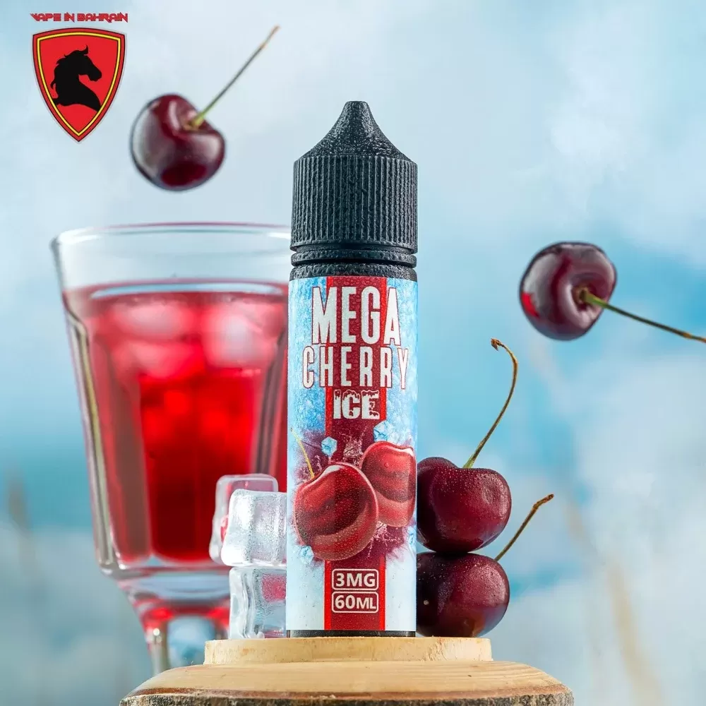 Mega Cherry ice By Grand E-Liquid Flavors 50ML