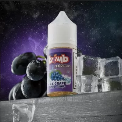 Grape Ice Bomb By Nakhlatain E-Liquid 30ML