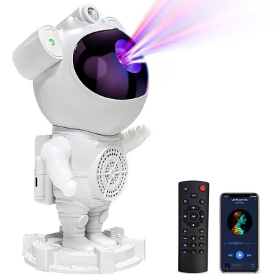 Astronaut Star Light Projector Adjustable with remote - 4